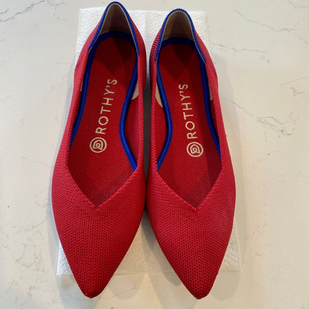 Rothy’s “The Point” flats